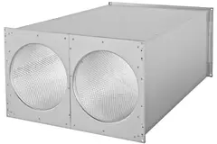 Ruck® kanaal-geluiddemper 600x350 - SDE 6035 L02
