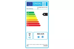 Récupérateur de chaleur HRU 350 ECO unit LR RFT Low-rise 350m3/h de Itho Daalderop - fiche européenne