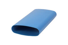 Kanaal 5 meter PVC ovaal 235x80 mm S/S