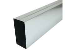 Gegalvaniseerd instortkanaal 220x80 mm met lengte 3000 mm