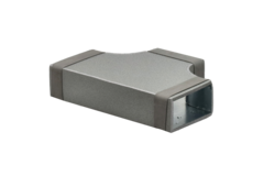 Thermoduct T-stuk 90 graden 300x80 - 220x80 tbv instortkanaal