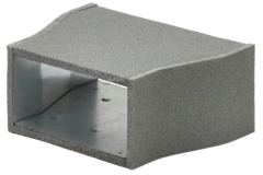 Thermoduct verloopstuk 220x80 naar 170x80 tbv instortkanaal