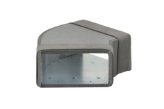 Thermoduct bocht 45 graden 170x80 horizontaal tbv instortkanaal