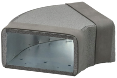 Thermoduct instortbocht 45 graden 220x80 mm horizontaal