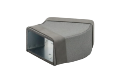 Thermoduct Einlaufkrümmer 45 Grad 220x80 mm horizontal