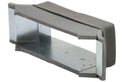 Thermoduct zijaansluiting 170mm x 80mm voor rechthoekig instortkanaal