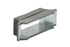 Thermoduct zijaansluiting 170mm x 80mm voor rechthoekig instortkanaal