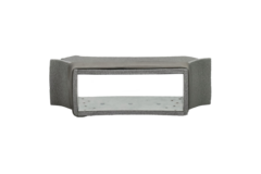 Thermoduct zijaansluiting 170mm x 80mm voor rechthoekig instortkanaal
