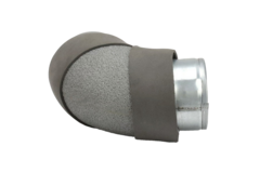 Thermoduct Bogen Durchmesser 80 mm 90 Grad (nicht sicher)