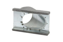 Thermoduct Déviation de 45 degrés 80 mm