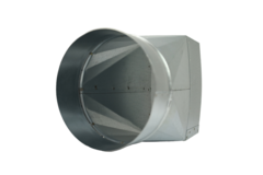 Adaptateur 220x80 mm au diamètre 150 mm pour gaine