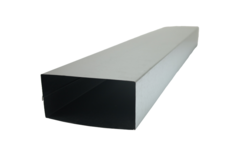 Gaine plate galvanisée 300x80 longueur de 1.5m