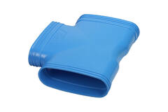 Wavin Ventiza T-stuk 90 graden PVC ovaal 195x80 mm M/M/M