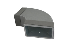 Thermoduct instortbocht 90 graden 300x80 mm horizontaal