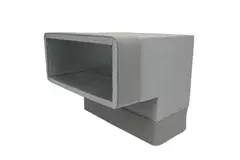 Thermoduct bocht 90 graden 170x80 verticaal tbv instortkanaal