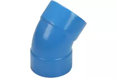 Wavin Venitza bocht 45 graden PVC rond met diameter 125 mm M/M