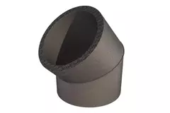 Ubbink Aerfoam 45 graden bocht 125 mm
