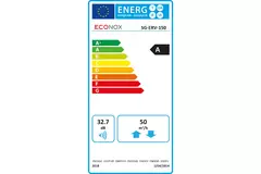 Econox Eco Pair Plus decentrale WTW unit SG-ERV-150 zwart