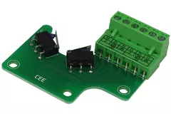 Brandklep rechthoekig dubbel contact S kit - E-FD A R25S KIT