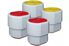 ClimaConnect vibratiekit 3.2 rood/geel, met veer, voor units tot 120 KG