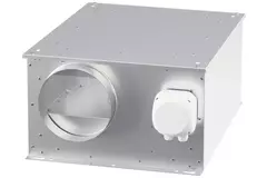Buisventilator 100mm geïsoleerd - ISORX 100 EC K 01