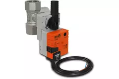 Drieweg kogelkraan DN15 met actuator 230 V - STK 01