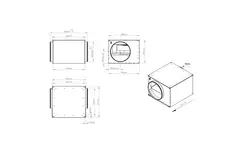 Ventilateur tubulaire isolé 500mm - ISOR 500 EC K 01