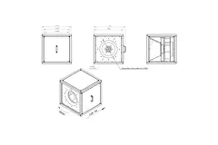Boxventilator motor buiten luchtstroom - MPC T 500 D4 K01