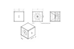 Moteur du ventilateur de caisson débit d'air extérieur - MPC T 630 D4 K01
