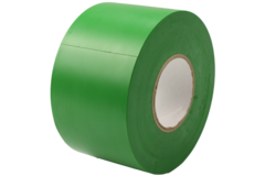 PVC tape groen 50 mm breed - rol 33 m
