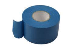 Ruban PVC bleu 50 mm de large - rouleau de 33 m