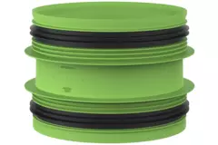 Duco aansluitstuk met rubber D160-D160 (M/M)