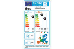 LG Multi split airco MU2R17-0912P R32 1x2,5 kW + 1x3,5 kW set