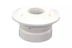 Diffuseur à jet 125mm Montage murale et plafond RAL 9010