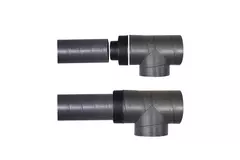 Pièce en T Ubbink Aerfoam 90 degrés 160 mm