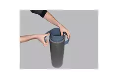 Ubbink Aerfoam koppelstuk 200 mm