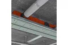 Ergovent instucbaar frameloos lijnrooster 1000 mm met aansluitdiameter 90 mm - profiel