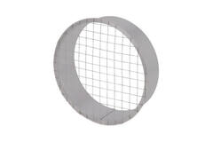 Buisrooster diameter 630 mm 90 graden (Sendz. Verz.)  RAL7035