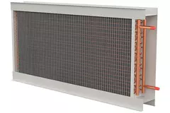 Maxivent warmwaterbatterij 11,60 kW voor M4512 horizontaal low profile - HC2