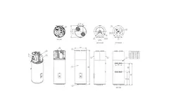 LG Therma-V warmtepompboiler 150L 230V - WH15ES