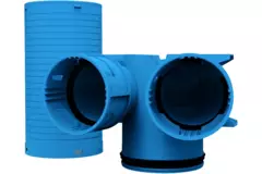 Vent-Axia Uniflexplus ventielcollector 2 x Ø90 mm - Ø125 mm