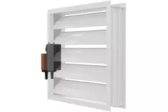 Maxivent demper met actuator voor M4512 horizontaal low profile rechts - DAR