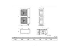 Tosot by GREE Versati V Pompe à chaleur monobloc 400V R290 16 kW
