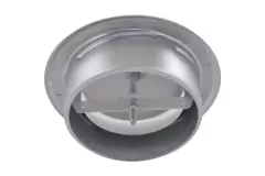 Ventilatie afvoer ventiel 100 mm metaal - E-DVS100 RAL9016