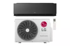 LG ARTCOOL AI AIR Mat Zwart Dual Interver airco R32 2,5 kW set