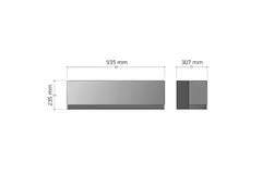 LG ARTCOOL AI AIR Mat Zwart Dual Interver airco R32 2,5 kW set