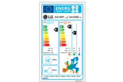LG ARTCOOL AI AIR Mat Zwart Dual Interver airco R32 5,0 kW set