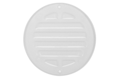 Buitenrooster rond 200 mm aluminium - RAL9016