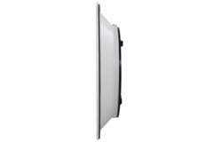 Diffuseur plafonnier rond avec motif fixe Ø 300 mm - RAL9010