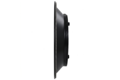 Plafondrooster rond met vast patroon Ø 250 mm - RAL9005 30% glans